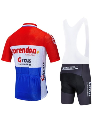 Conjunto corto de ciclismo Circus Wanty para el verano: comodidad y frescura aseguradas