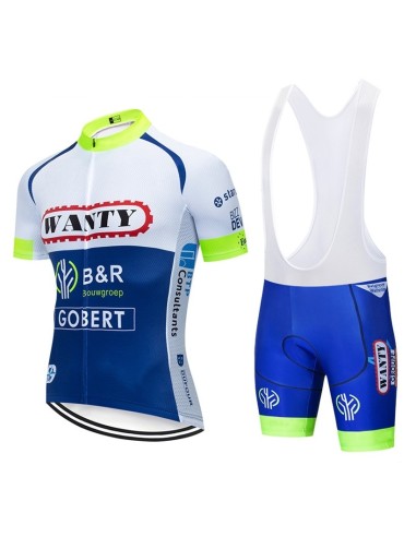 Ropa de ciclismo de verano con tirantes Circus Wanty para pedalear cómodo y fresco