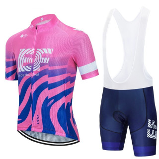 Conjunto de ciclismo corto de verano EF Education First para disfrutar al máximo tus paseos