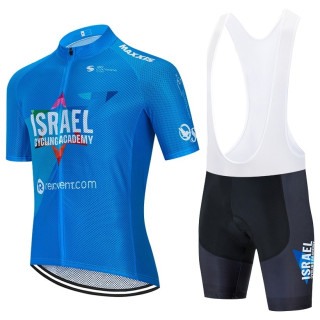 Conjunto de ciclismo corto de verano Israel Cycling Academy para pedalear cómodo y fresco