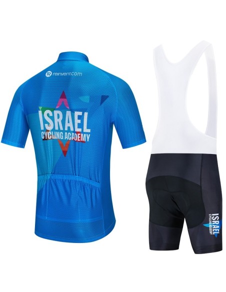 Conjunto de ciclismo corto de verano Israel Cycling Academy para pedalear cómodo y fresco