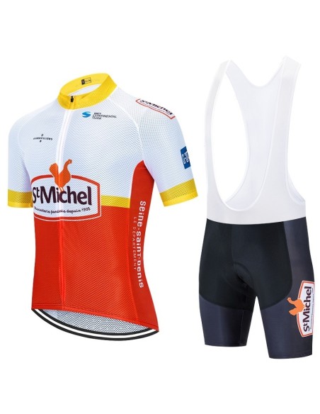 Conjunto corto de ciclismo StMichel para el verano: comodidad y frescura en cada pedaleo