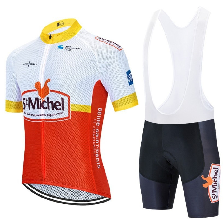 Conjunto corto de ciclismo StMichel para el verano: comodidad y frescura en cada pedaleo