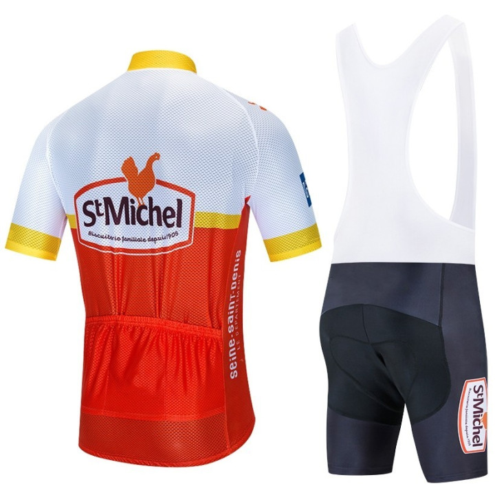 Conjunto corto de ciclismo StMichel para el verano: comodidad y frescura en cada pedaleo