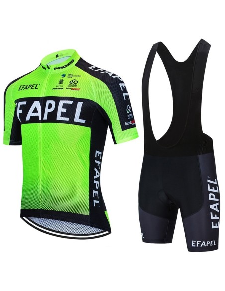 Conjunto de ciclismo corto de verano EFAPEL: comodidad y frescura para tus paseos
