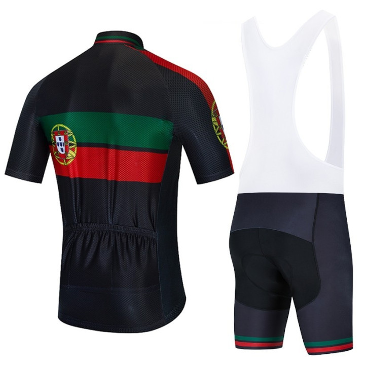 Conjunto de ciclismo de verano con tirantes en Portugal, comodidad y estilo para tus paseos