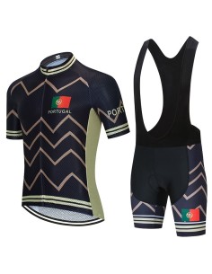 Conjunto de ciclismo corto de verano en Portugal: comodidad y estilo para tus paseos