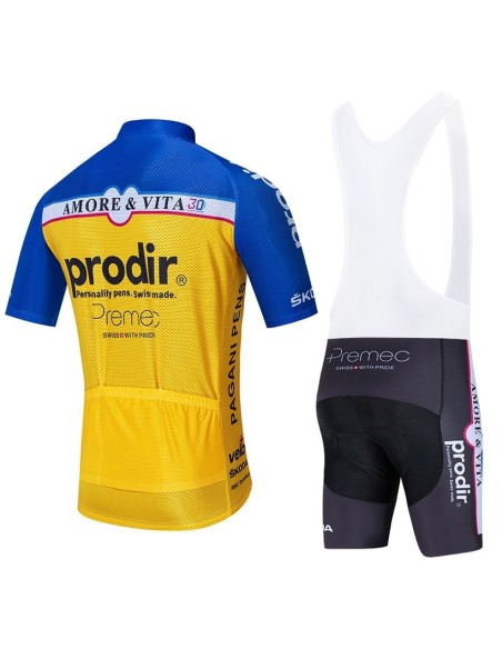 Conjunto de ciclismo corto Prodir para el verano: comodidad y estilo en cada pedaleada