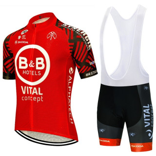 Ropa de ciclismo de verano con tirantes B&B Vital para disfrutar tus paseos
