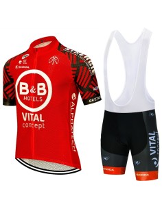 Ropa de ciclismo de verano con tirantes B&B Vital para disfrutar tus paseos