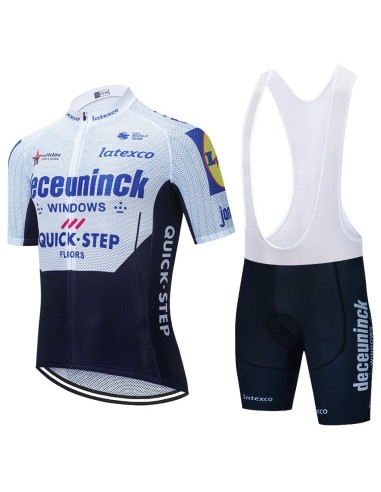 Conjunto de ciclismo corto Quick Step para disfrutar del verano en tu bicicleta
