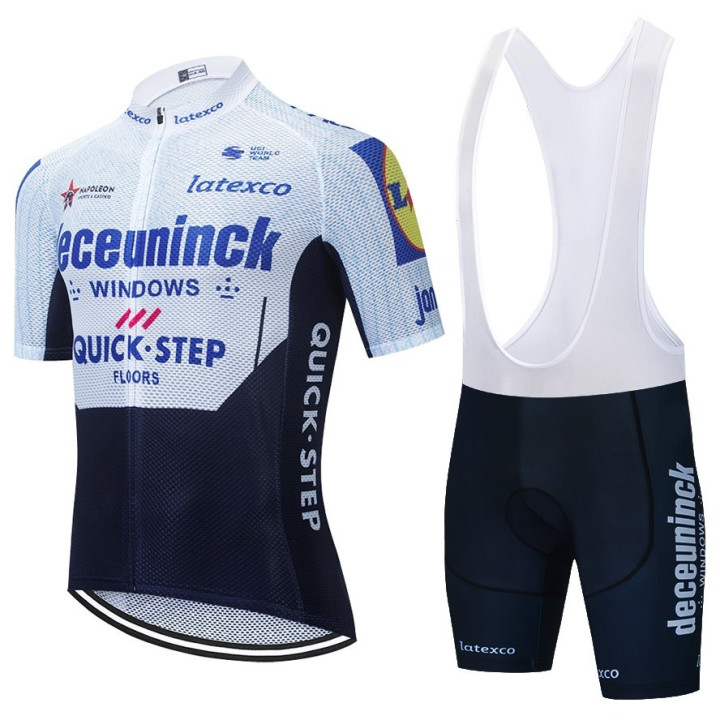 Conjunto de ciclismo corto Quick Step para disfrutar del verano en tu bicicleta