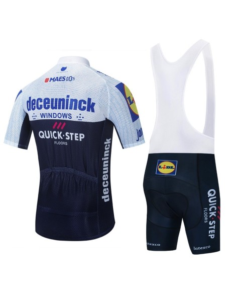 Conjunto de ciclismo corto Quick Step para disfrutar del verano en tu bicicleta