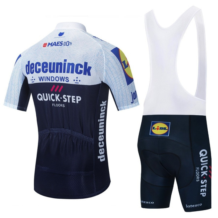 Conjunto de ciclismo corto Quick Step para disfrutar del verano en tu bicicleta