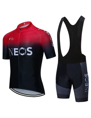 Conjunto de ciclismo corto INEOS para verano: comodidad y frescura aseguradas