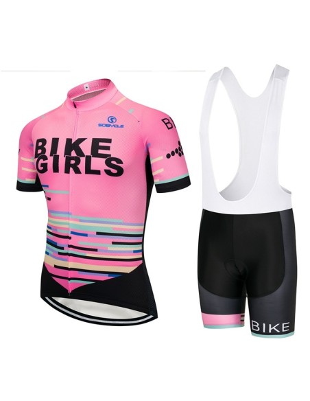 Conjunto de ciclismo corto de verano para chicas: comodidad y estilo en cada pedaleada