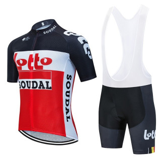Conjunto corto de ciclismo Lotto Soudal para un verano fresco y cómodo