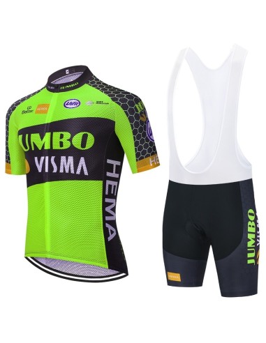 Conjunto de ciclismo de verano JUMBO VISMA: comodidad y estilo para tus paseos