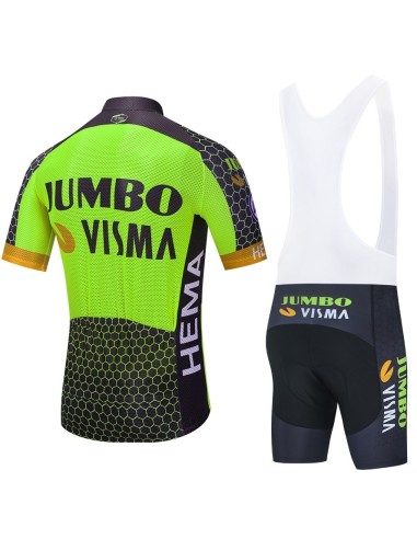 Conjunto de ciclismo de verano JUMBO VISMA: comodidad y estilo para tus paseos