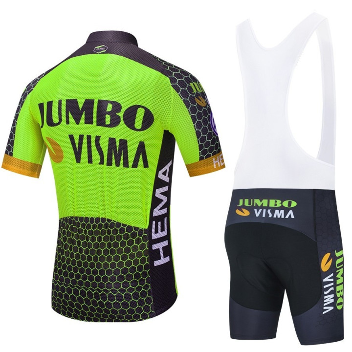 Conjunto de ciclismo de verano JUMBO VISMA: comodidad y estilo para tus paseos
