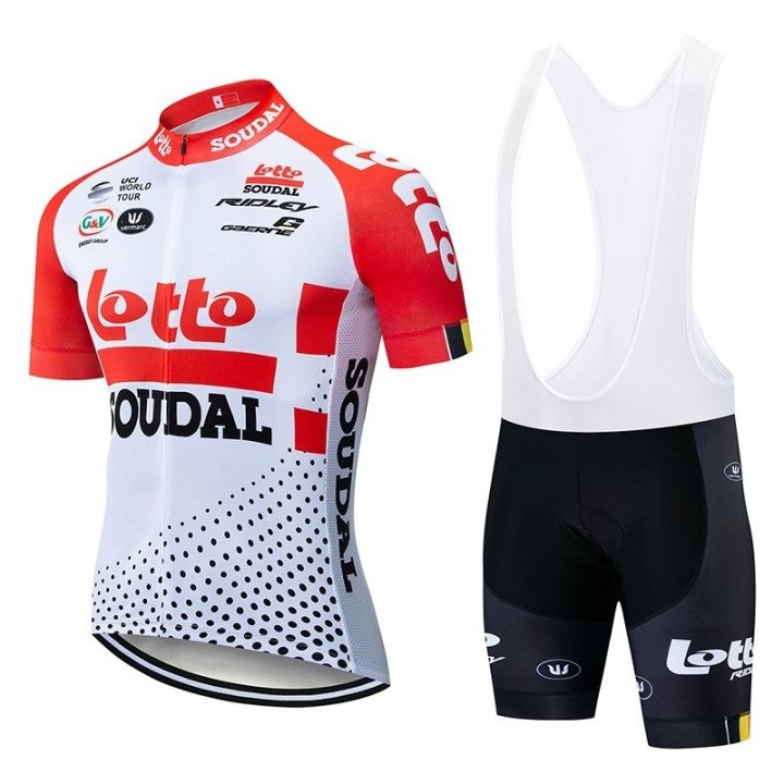 Conjunto de ciclismo Lotto Soudal para el verano: comodidad y estilo en cada ruta