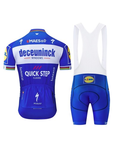 Conjunto de ciclismo Deceuninck Quick Step para verano: comodidad y frescura en cada pedalada