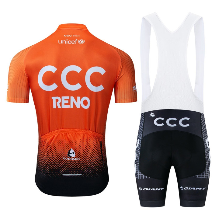 Conjunto de ciclismo CCC RENO para el verano: comodidad y frescura en cada pedalada