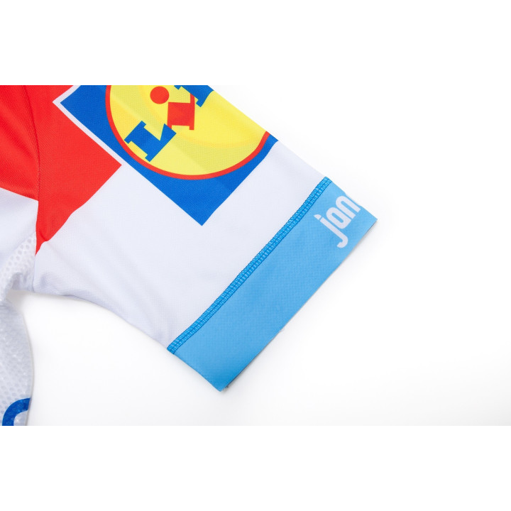 Conjunto de ciclismo corto Deceuninck Quick Step para un verano fresco y cómodo