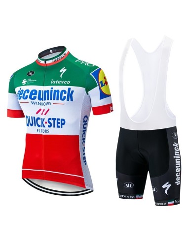 Conjunto de ciclismo Deceuninck Quick Step para disfrutar del verano