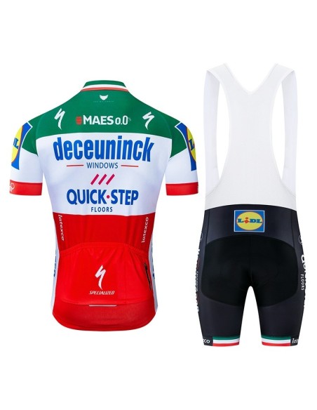 Conjunto de ciclismo Deceuninck Quick Step para disfrutar del verano