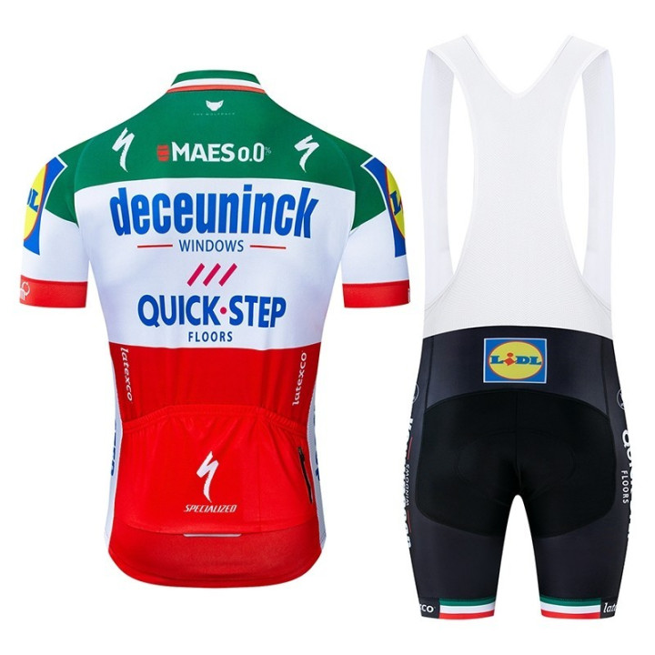 Conjunto de ciclismo Deceuninck Quick Step para disfrutar del verano