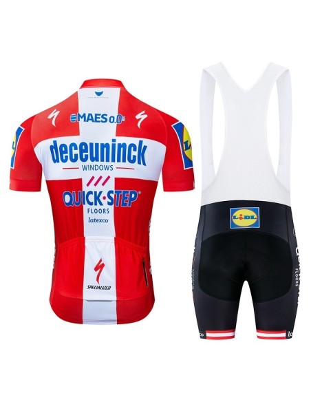 Conjunto de ciclismo Deceuninck Quick Step para un verano cómodo y fresco