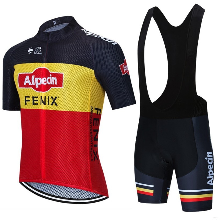 Ropa de ciclismo de verano con tirantes Alpecin Fenix para pedalear cómodo y fresco