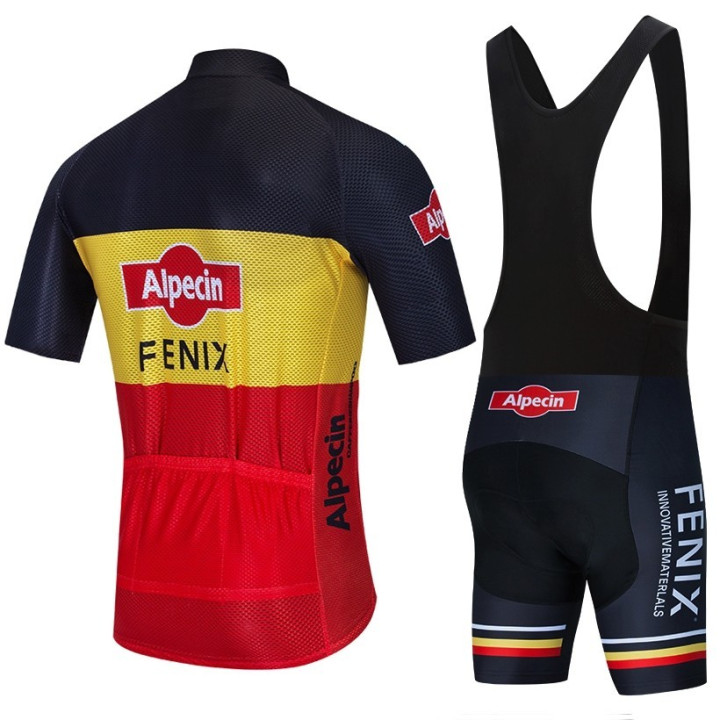 Ropa de ciclismo de verano con tirantes Alpecin Fenix para pedalear cómodo y fresco