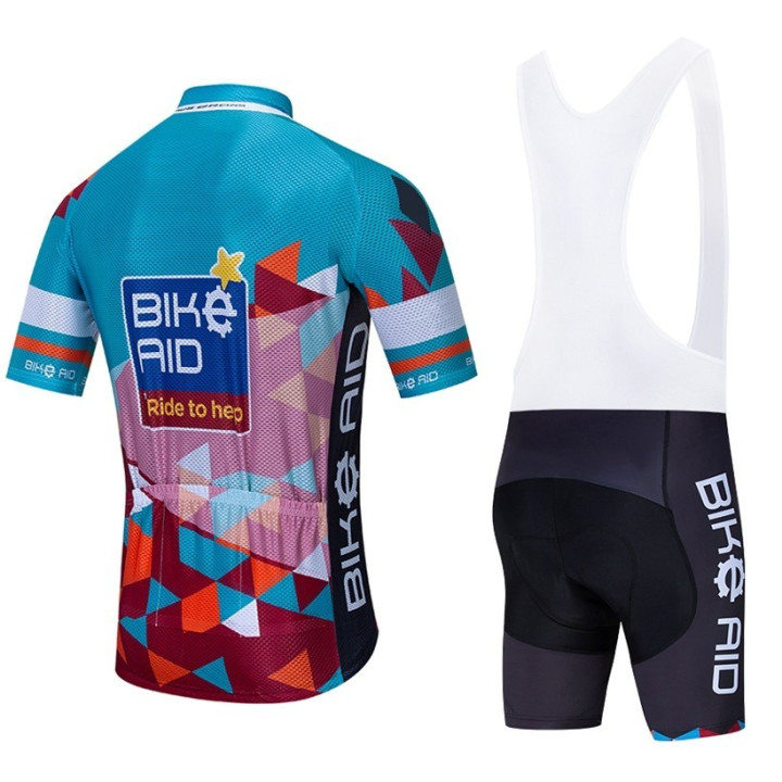 Conjunto de ciclismo de verano Bike AID: comodidad y frescura al pedalear