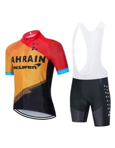 Conjunto de ciclismo corto BAHRAIN para el verano, comodidad y estilo para tus rutas
