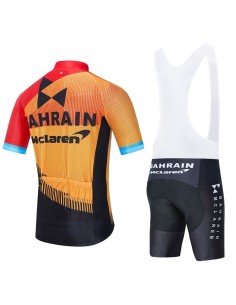 Conjunto de ciclismo corto BAHRAIN para el verano, comodidad y estilo para tus rutas 2