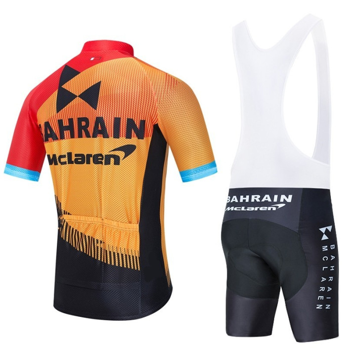 Conjunto de ciclismo corto BAHRAIN para el verano, comodidad y estilo para tus rutas