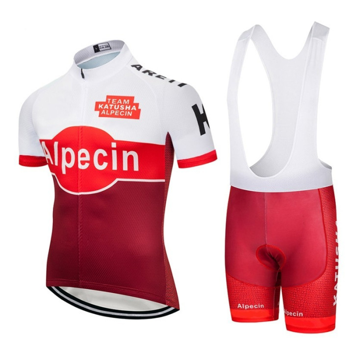 Ropa de ciclismo de verano con tirantes Katusha para pedalear cómodo y fresco