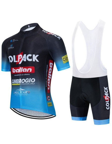 Conjunto corto de ciclismo de verano con tirantes Colpack para un pedaleo cómodo