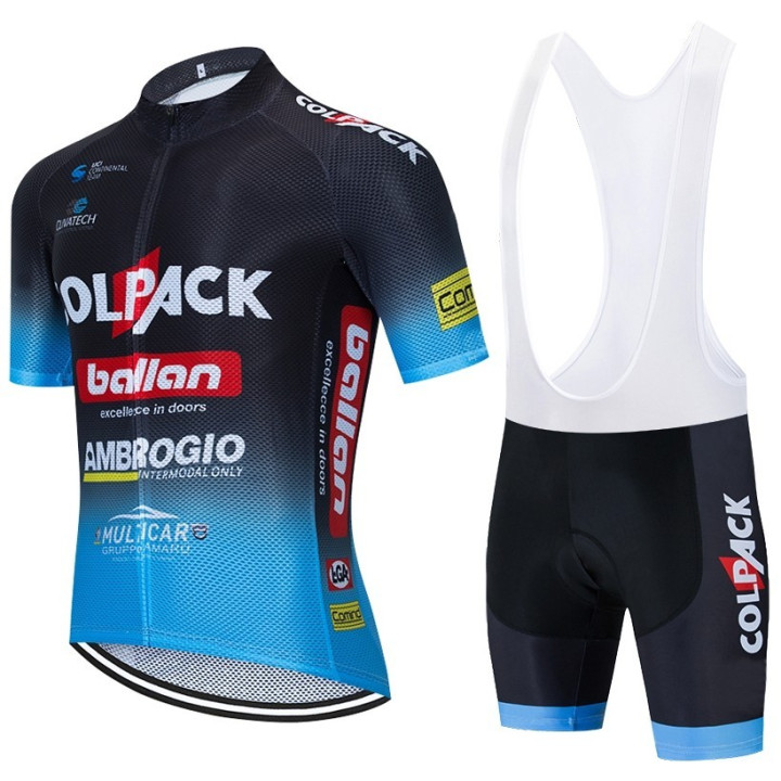Conjunto corto de ciclismo de verano con tirantes Colpack para un pedaleo cómodo