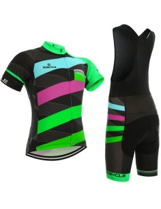 Ropa de ciclismo de verano con tirantes para estar cómodo y fresco en tus paseos