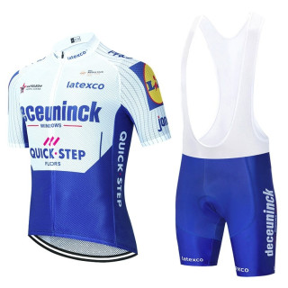 Ropa de ciclismo de verano con tirantes Deceuninck Quick Step para disfrutar al máximo en tus paseos