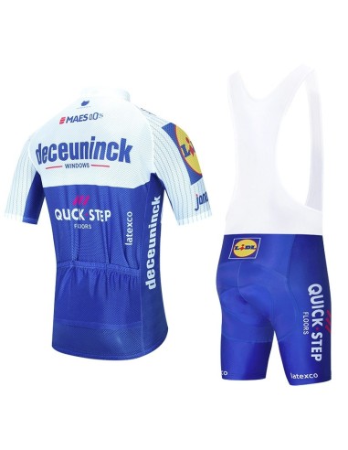 Ropa de ciclismo de verano con tirantes Deceuninck Quick Step para disfrutar al máximo en tus paseos