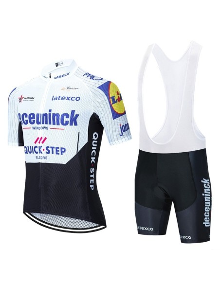 Ropa de ciclismo de verano con tirantes Deceuninck Quick Step para disfrutar al máximo tus paseos