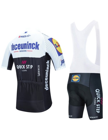 Ropa de ciclismo de verano con tirantes Deceuninck Quick Step para disfrutar al máximo tus paseos