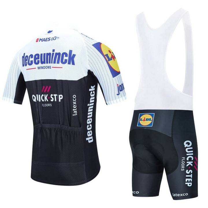 Ropa de ciclismo de verano con tirantes Deceuninck Quick Step para disfrutar al máximo tus paseos