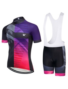 Conjunto de ciclismo corto de verano para mujer: comodidad y frescura aseguradas