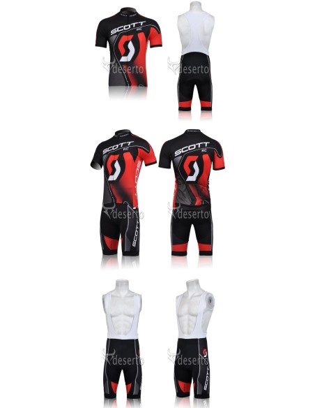 Conjunto corto de ciclismo Scott para el verano: comodidad y estilo en cada pedaleo