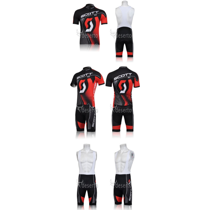 Conjunto corto de ciclismo Scott para el verano: comodidad y estilo en cada pedaleo